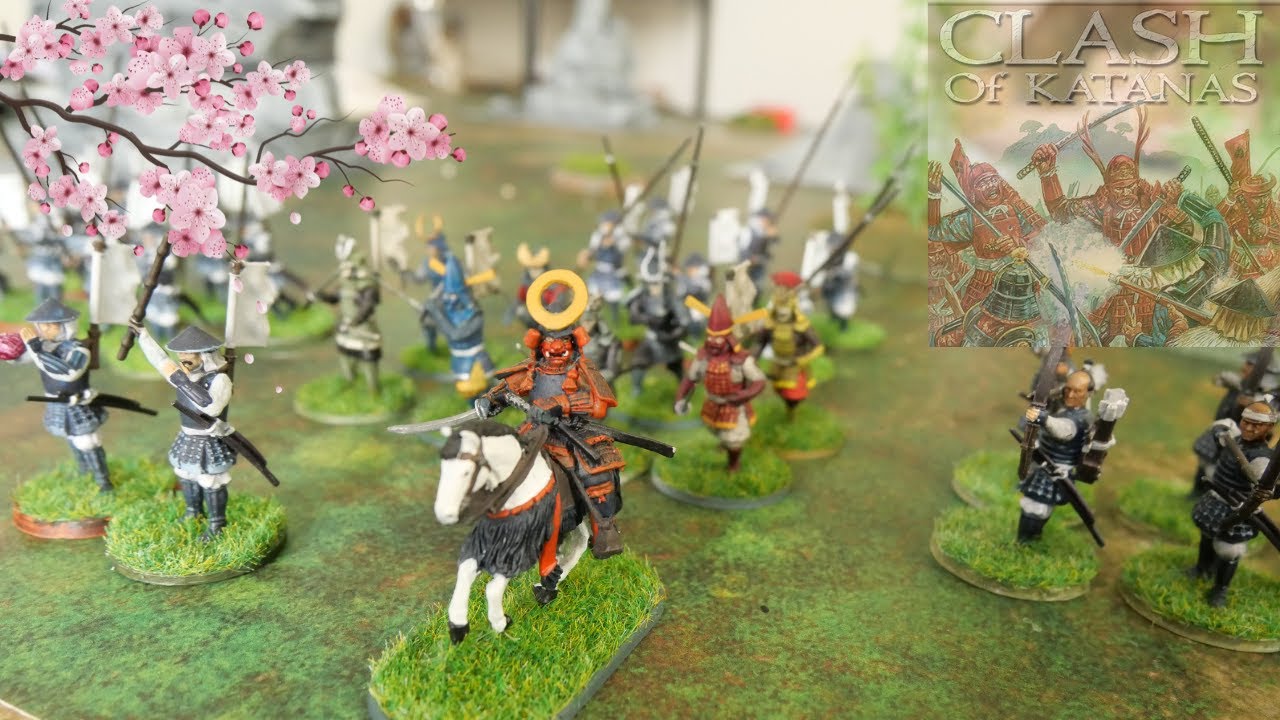 Clash of Katanas Battle Report, Hojo vs Takeda