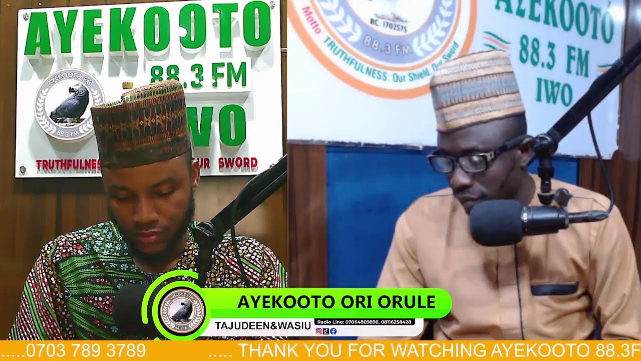Ayekooto 88.3fm Live Stream
