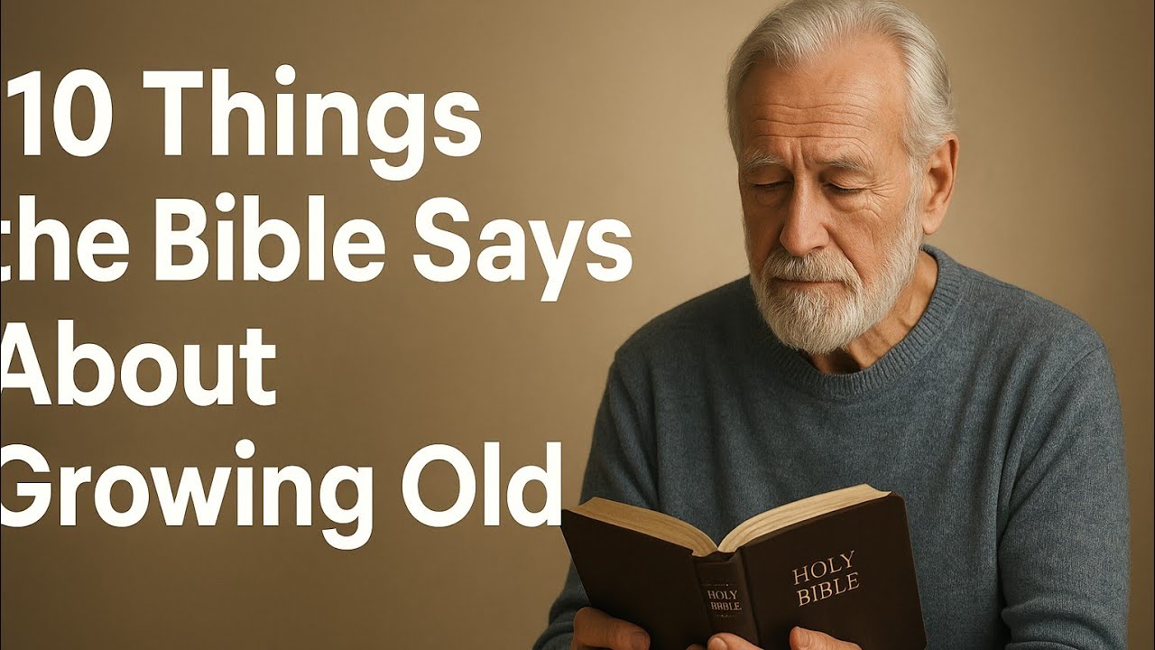 10 things the Bible says about growing old|elder life||life after 60