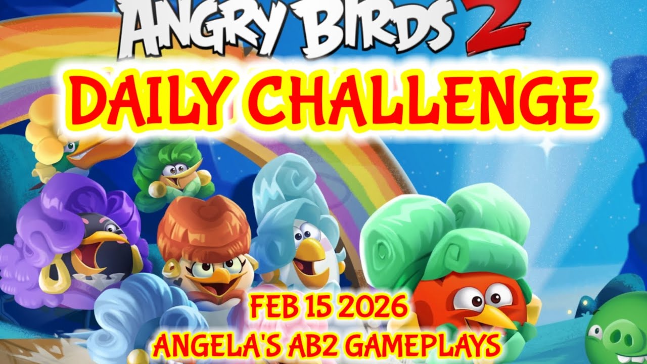 Angry birds 2 Daily Challenge  15/02/2026 - 16/02/2026