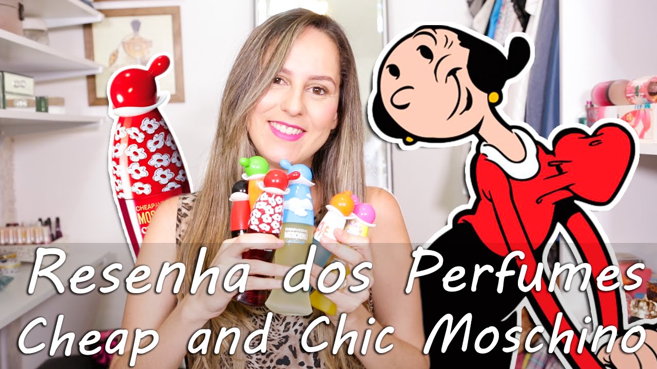 Coleção de Perfumes Cheap and Chic Moschino - Resenha