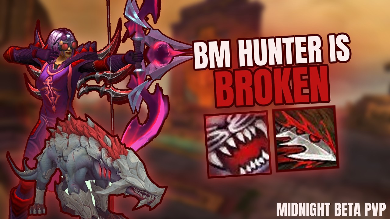 This BM Hunter Build Is CRAZY | BM Hunter Midnight Beta PvP