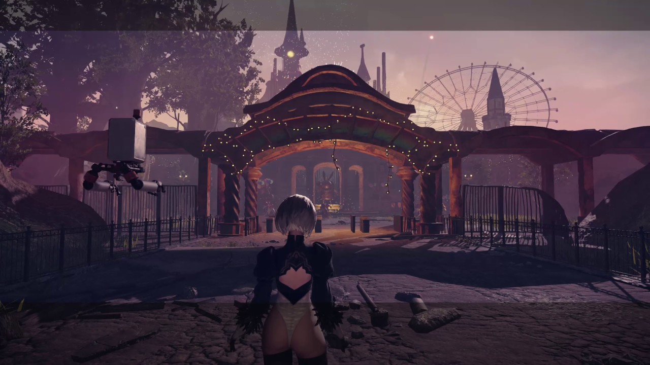 Nier Automata PC 2B Gameplay