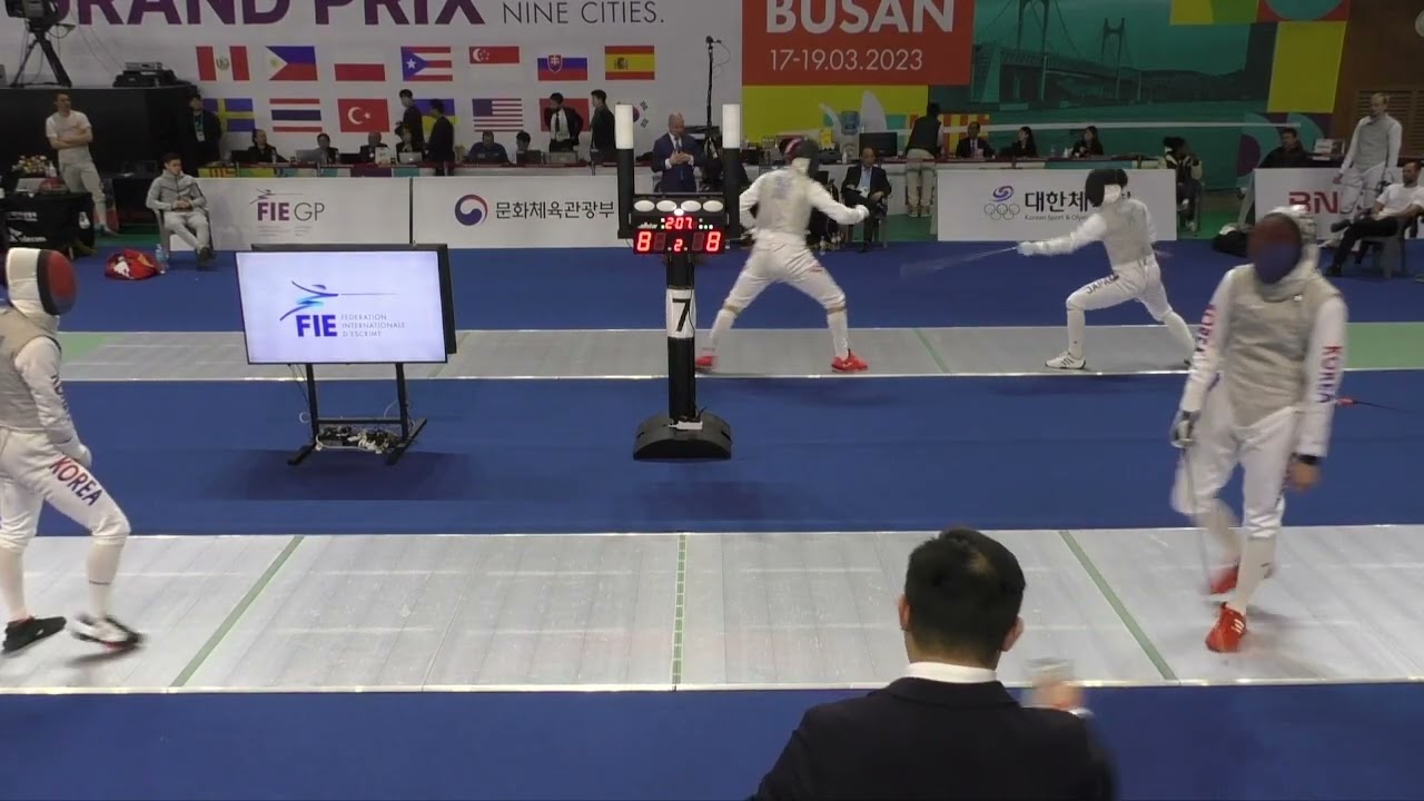 2023 140 T64 22 M F Individual Busan KOR GP 7 LEE KOR vs YOUN KOR