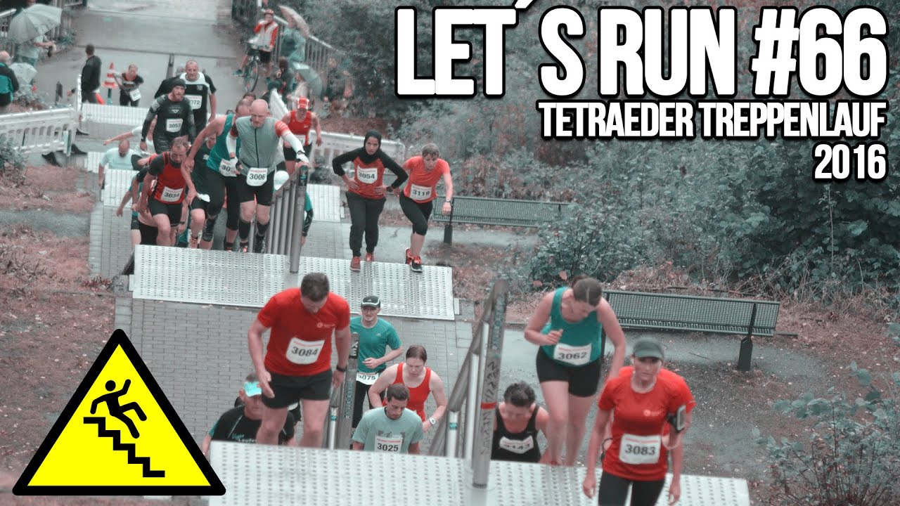 Let´s Run #66 - Tetraeder Treppenlauf 2016 | Hoch hinaus mit schweren Beinen +Gewinnspiel