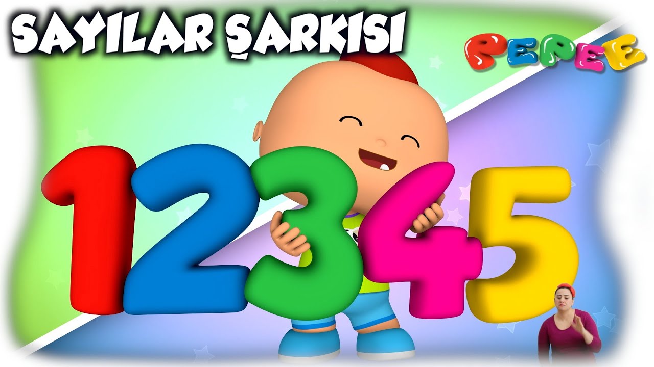 Pepee - Sayılar Şarkısı - &Ccedil;ocuk Şarkısı | D&uuml;şyeri