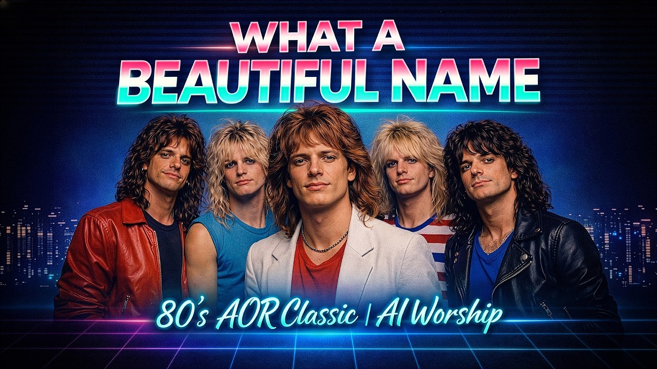 What a Beautiful Name - Hillsong (80's Classic AOR Version)