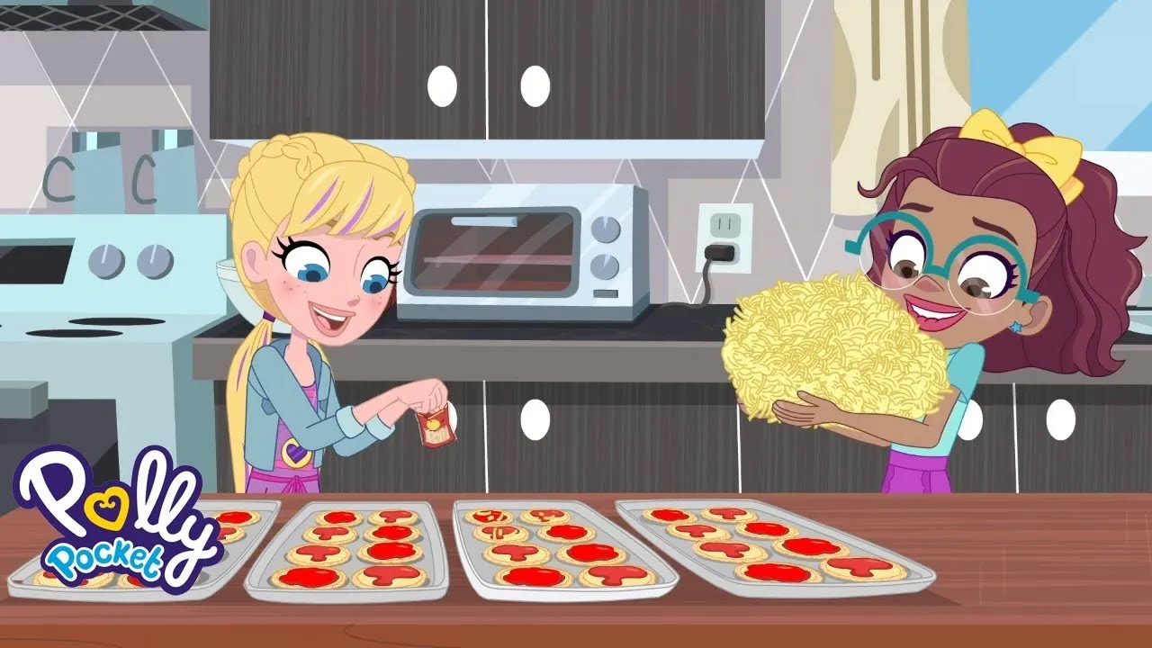 Polly Pocket: Pizza Do Pierce | Temporada 4 - Epis&oacute;dio 6 | Parte 1 | Desenhos animados