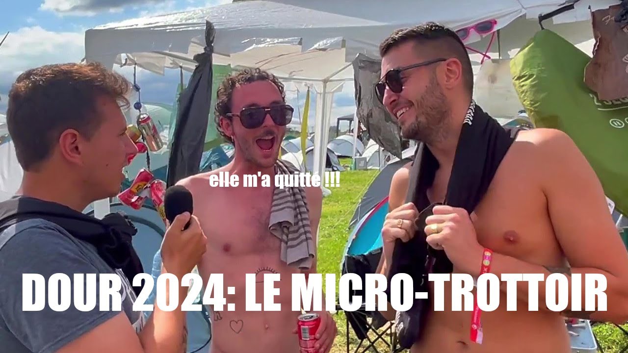 DOUR 2024: Le Micro-Trottoir