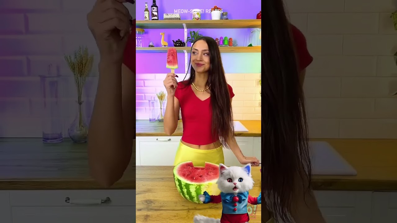 🍉 Sweet & Chill: Watermelon Ice Cream Magic! 🍦✨