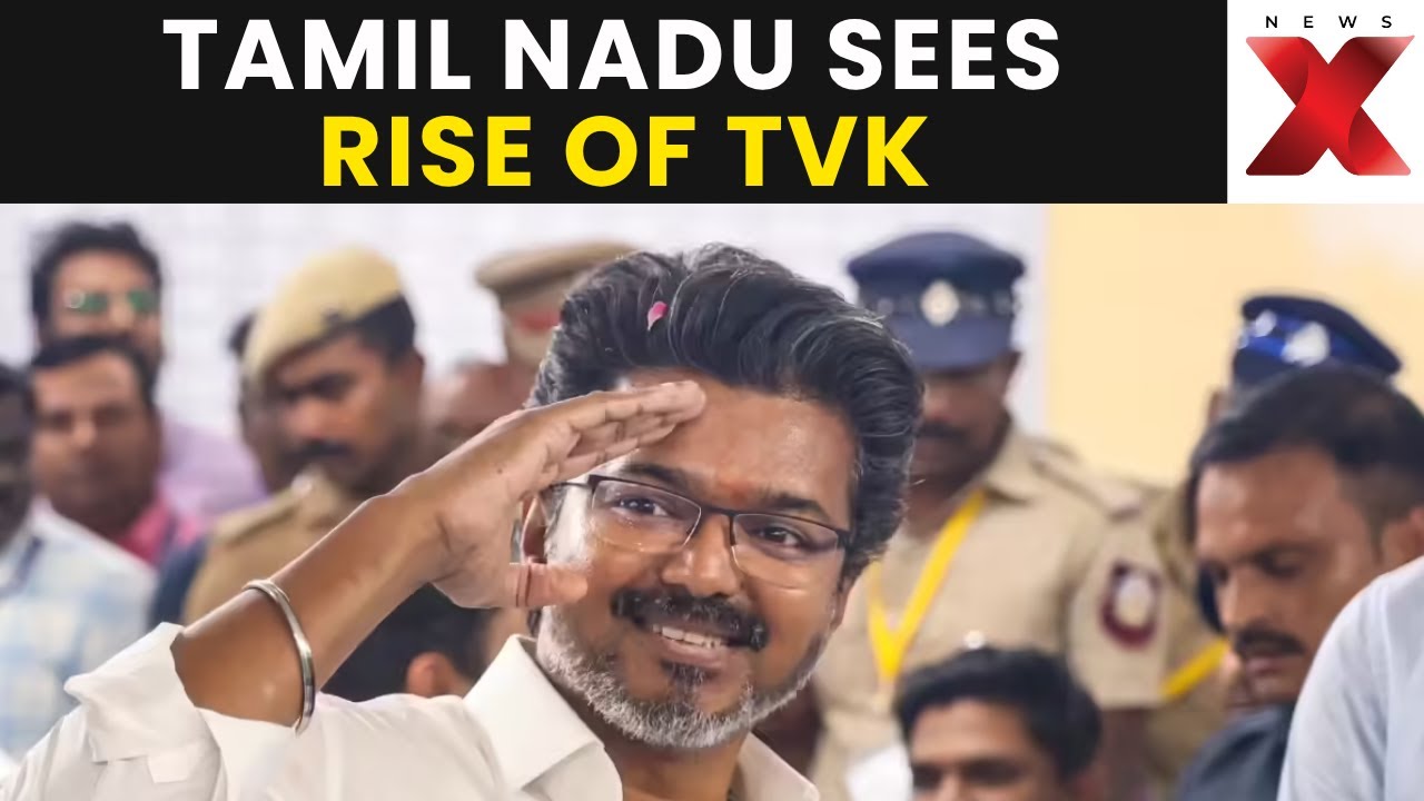 TVK Sweeps Tamil Nadu LIVE | Big political change in Tamil Nadu as TVK claims overwhelming support