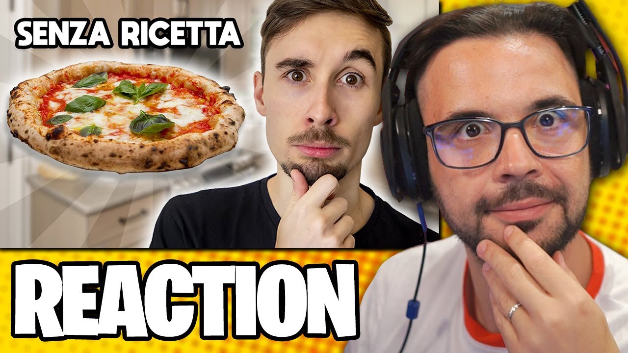 REAGISCO A: CUCINIAMO SENZA RICETTA LA PIZZA!!