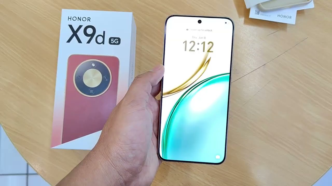 Распаковка HONOR X9d — тест камеры и видео, процессор Snapdragon 6 Gen 4, яркость 6000 нит, батар...