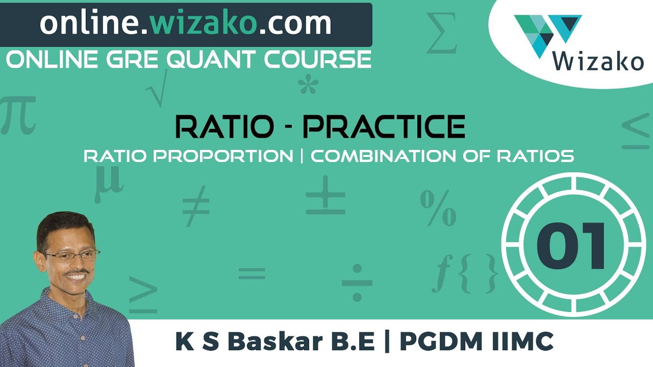 GRE Quant | Ratio Proportion | Combination of two ratios | GRE Practice Questions