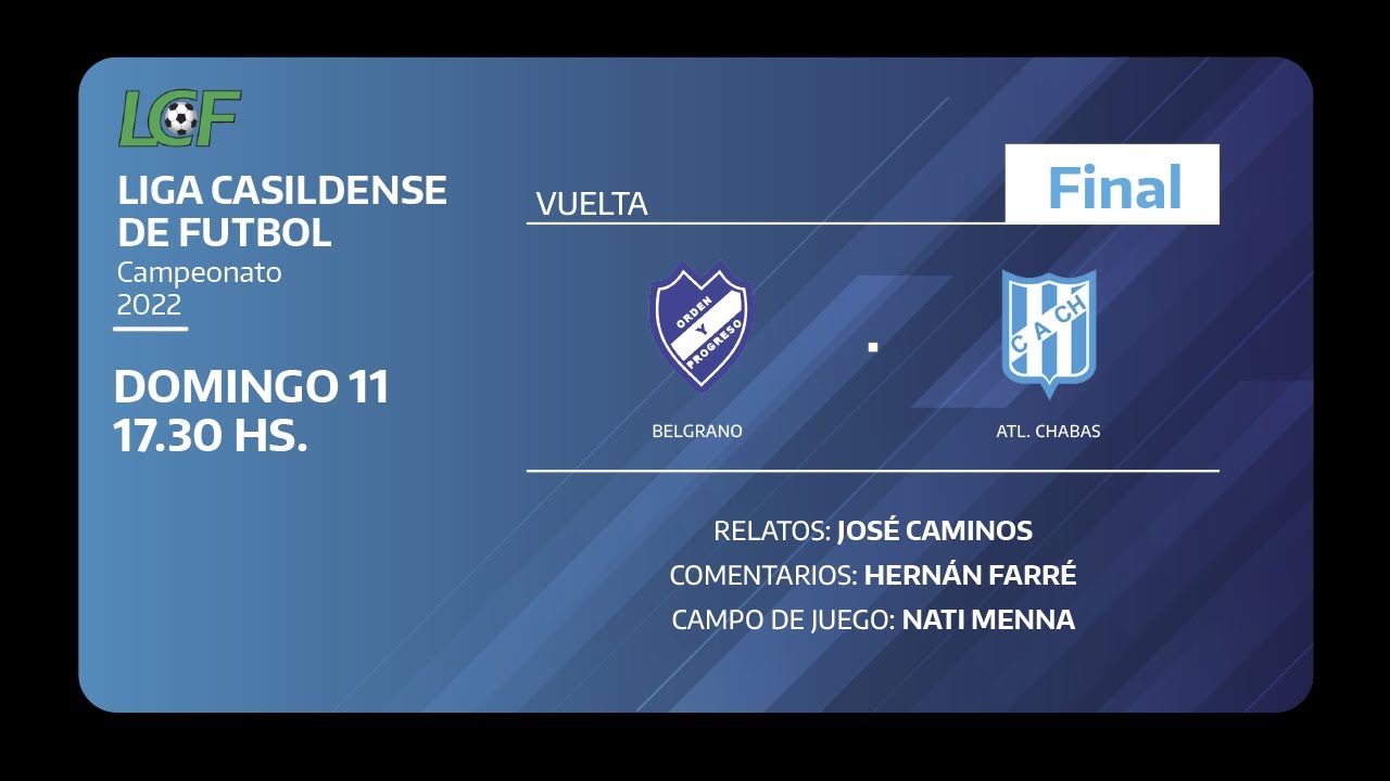 BELGRANO (AREQUITO) VS ATL.CHABÁS
