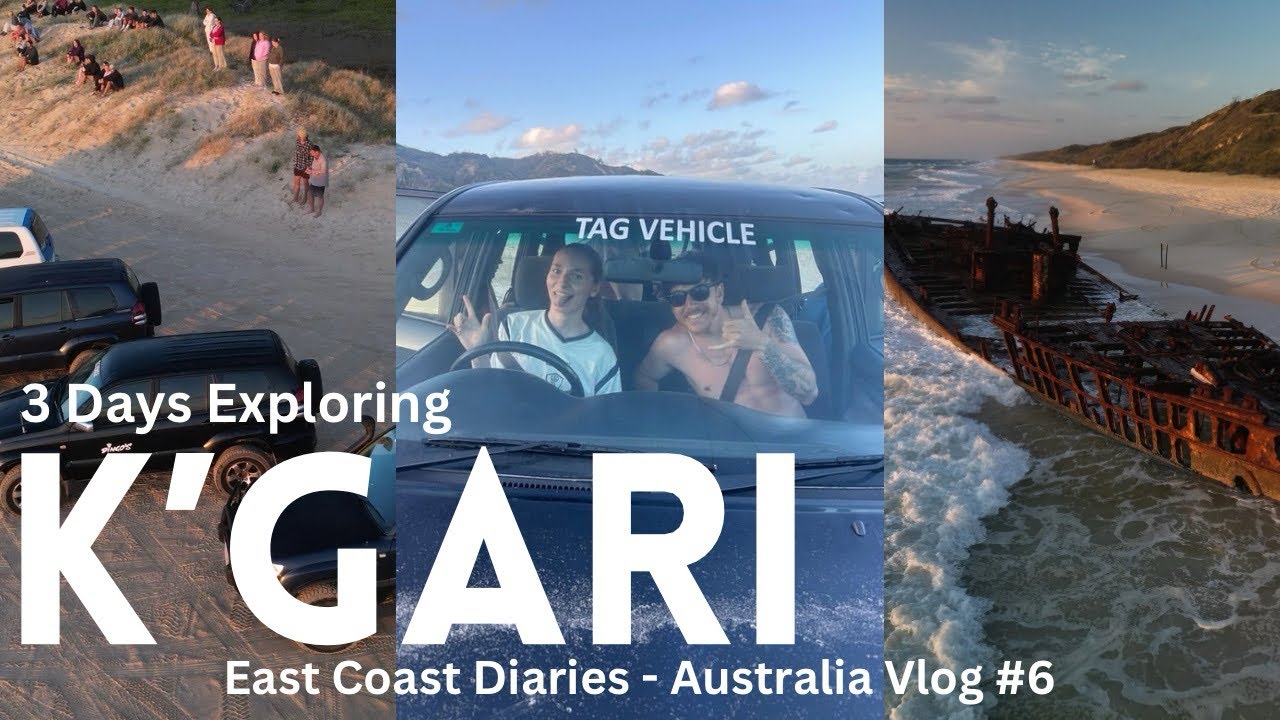 EXPLORING FRASER ISLAND!! (K’GARI) | East Coast Diaries #6