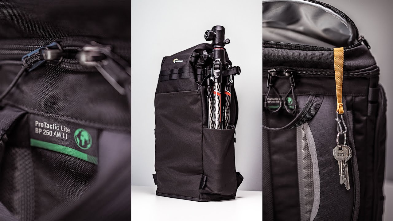 Přizpůsobí se vám: Lowepro ProTactic Lite BP 250 AW III