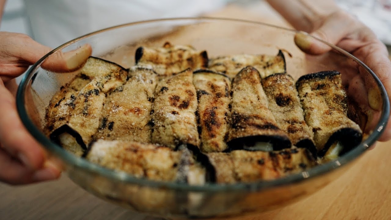 Involtini di melanzane: Ricetta grigliate e al forno