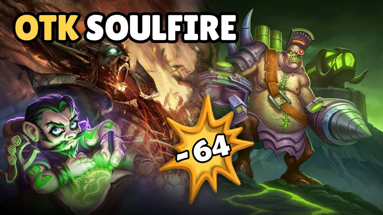 Hearthstone | OTK 64 damage Soulfire meme deck | Scholomance Academy