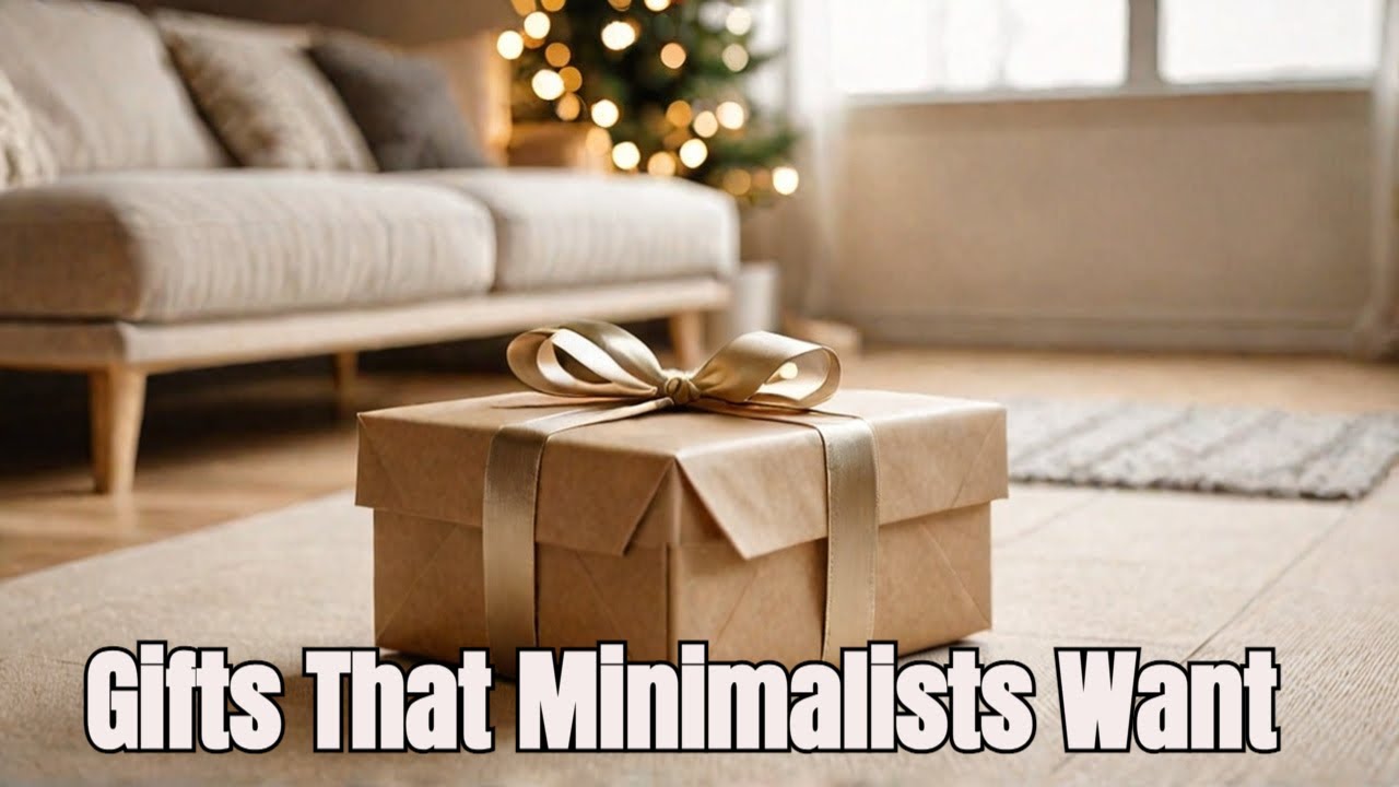 MINIMALIST Gifts That They Actually Want