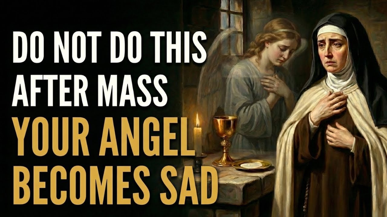 Saint Teresa: 5 Things You Should NEVER Do After Mass (The 3rd Is the Worst)