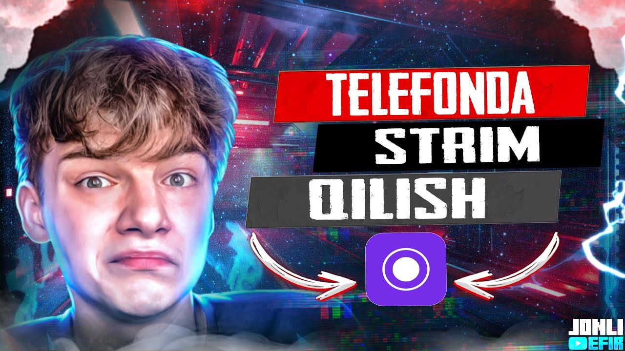 😱 TELEFONDA STRIM QILISH 🔥 YOUTUBEDA STRIM 💥