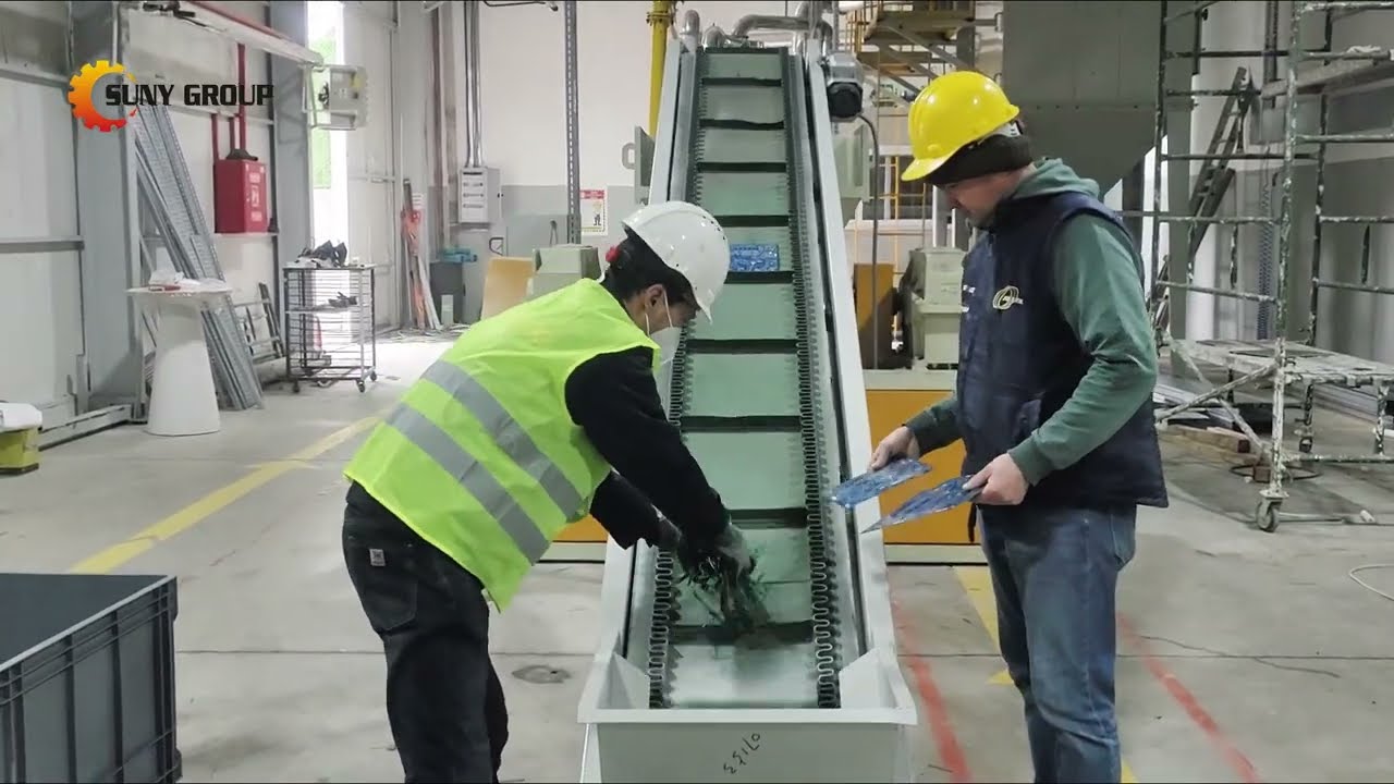 【In Turkey】E-waste Circuit Boards PCB Shredding & Recycling Line