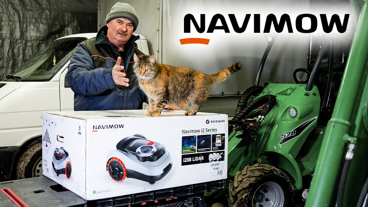 NAVIMOW i2 LiDAR - BEZ KABLA, BEZ ANTENY RTK - PIERWSZE WRAŻENIE