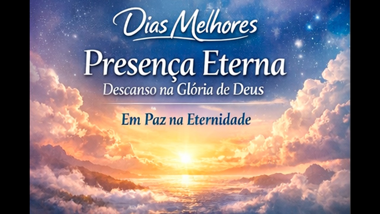 O SOM QUE OS ANJOS ESCUTAM…Presença Eterna — Descanso na Glória de Deus  Seja Sarado na Alma…