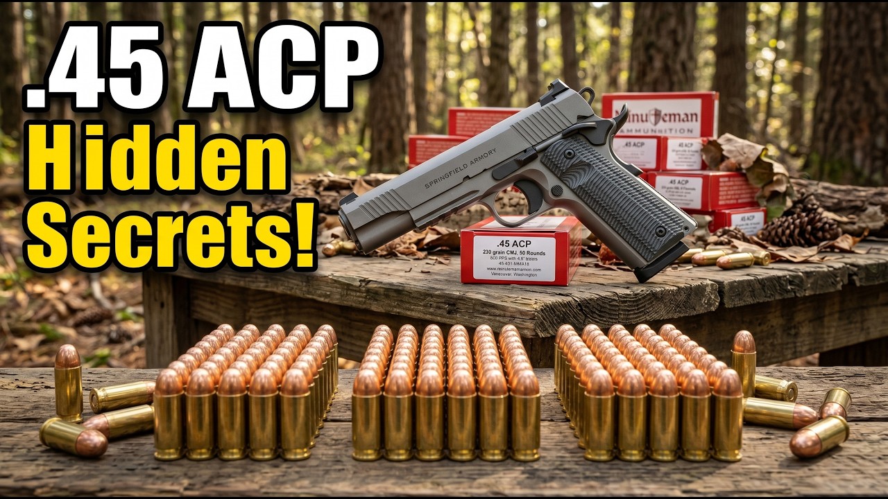 The Deadly Truth About .45 ACP - What They Don&rsquo;t Tell You!