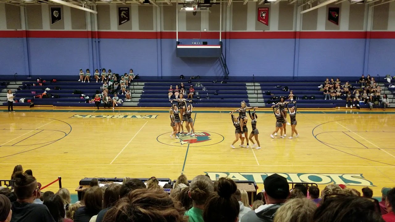 Martinsburg High School at The Eastern Panhandle Athletic Conference Cheer Competition 2018