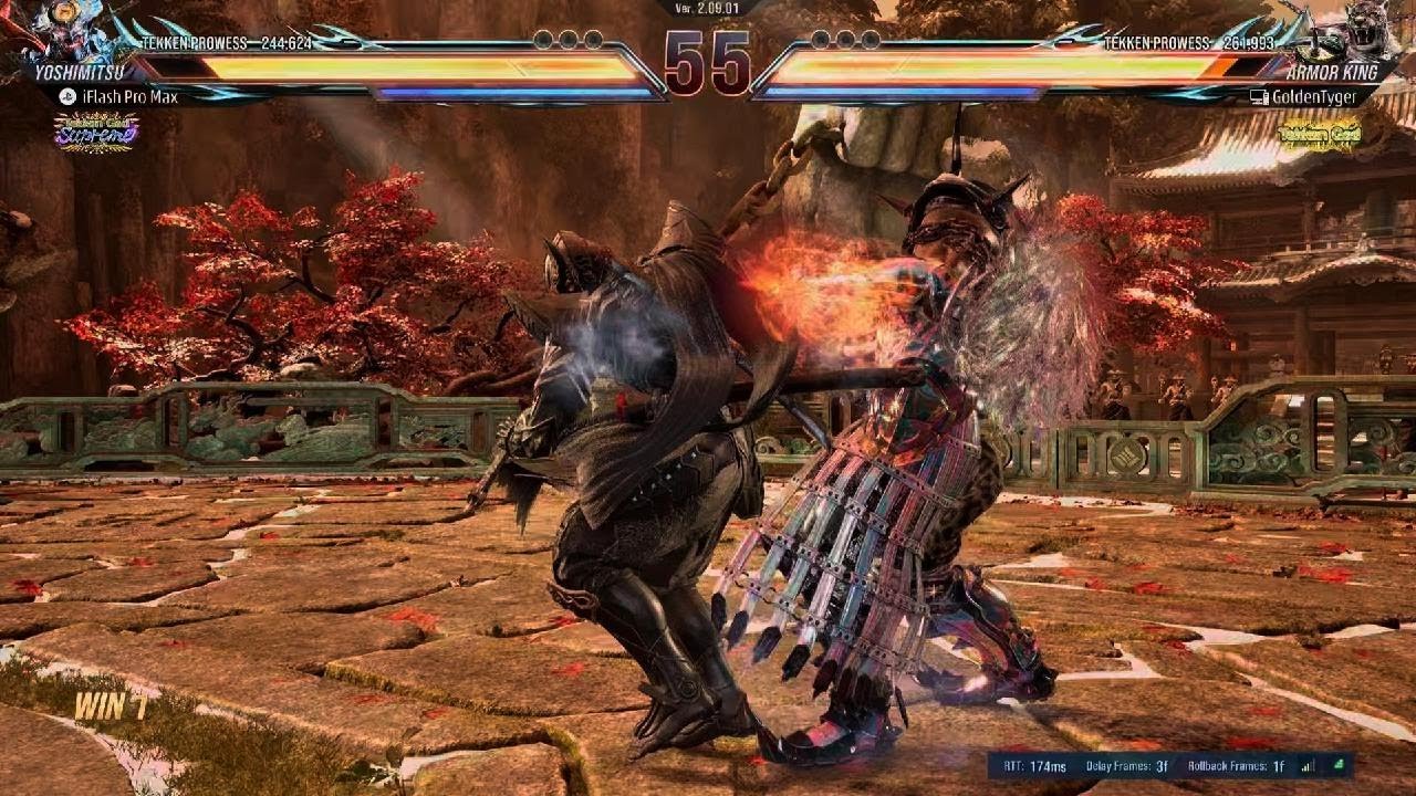 Yoshi fights Armor King