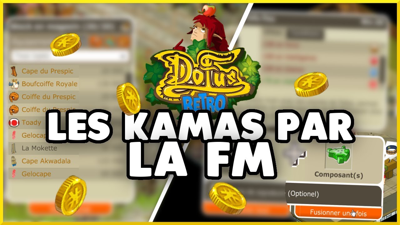 Forgemagie + Brisage = Kamas ! (niv.90) - DOFUS RÉTRO