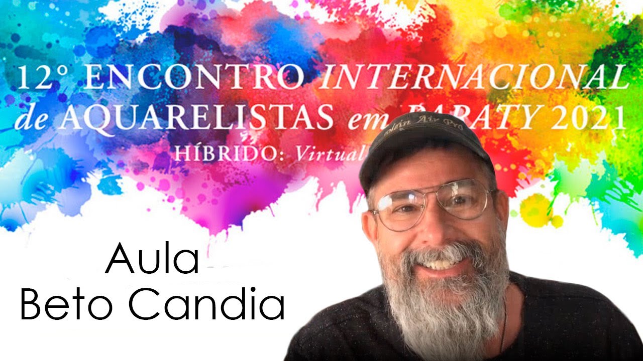 12º Encontro Internacional de Aquarelistas em Paraty – 2021 (Beto Candia)