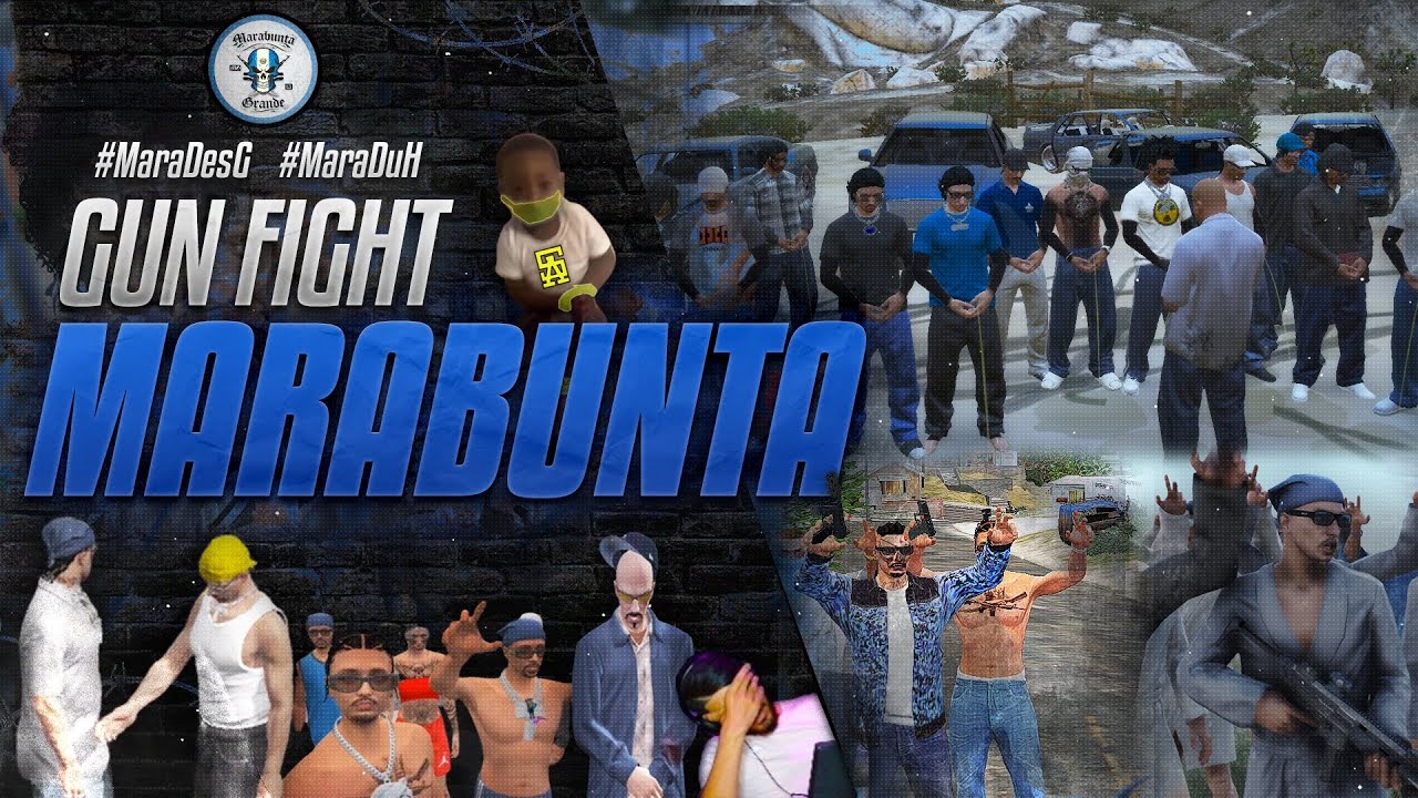 GUNFIGHT MARABUNTA #GANGWAR #CRIMINEL