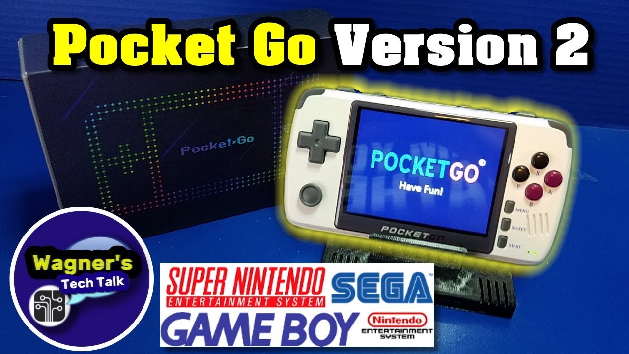 The NEW Bittboy Pocket Go Version 2 Review/Issues+Gameplay: GB, Sega, SNES, MAME & more. PocketGo 2