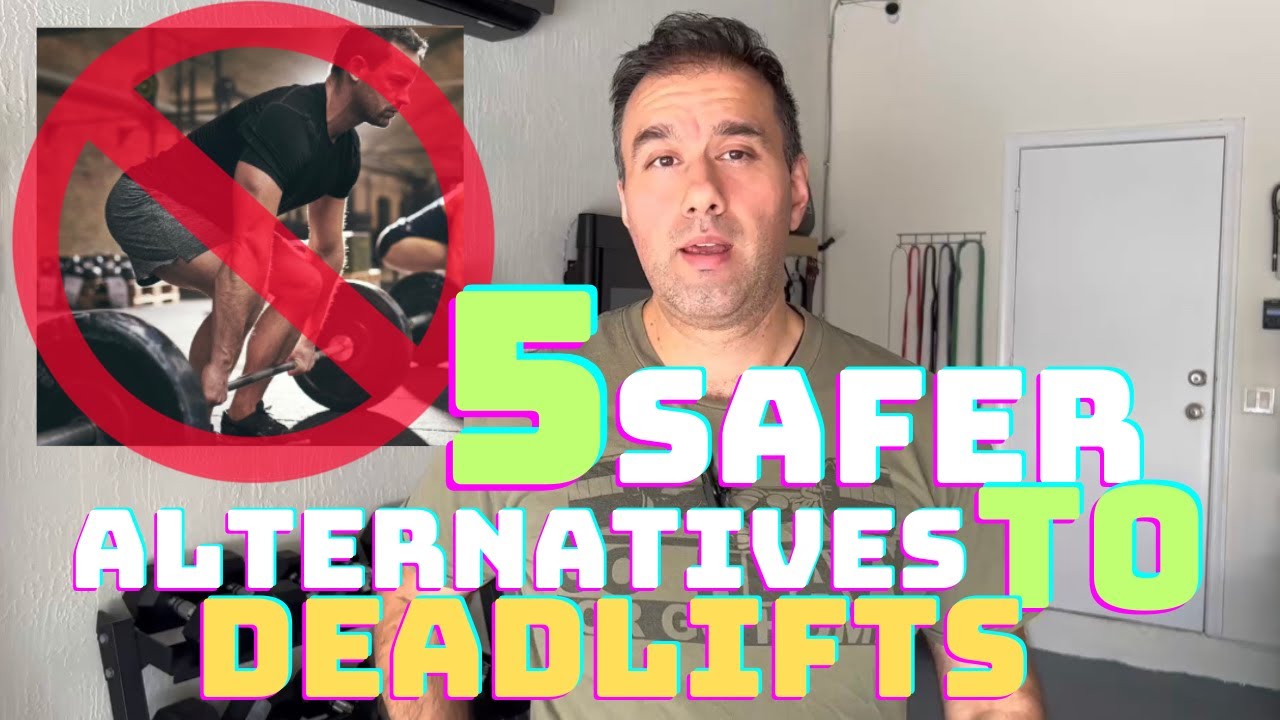 5 Safer Alternatives To Deadlifts