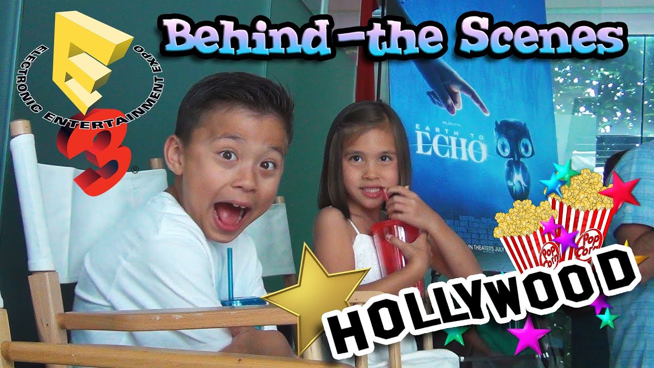 Behind-the-Scenes LA Adventure!!! E3, Shaytards & Earth to Echo!