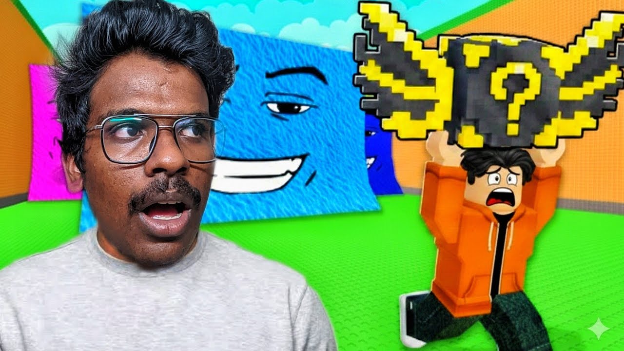 Escaping the Giant Face Waves with Lucky Blocks! Malayalam | 99% WILL FAIL!
