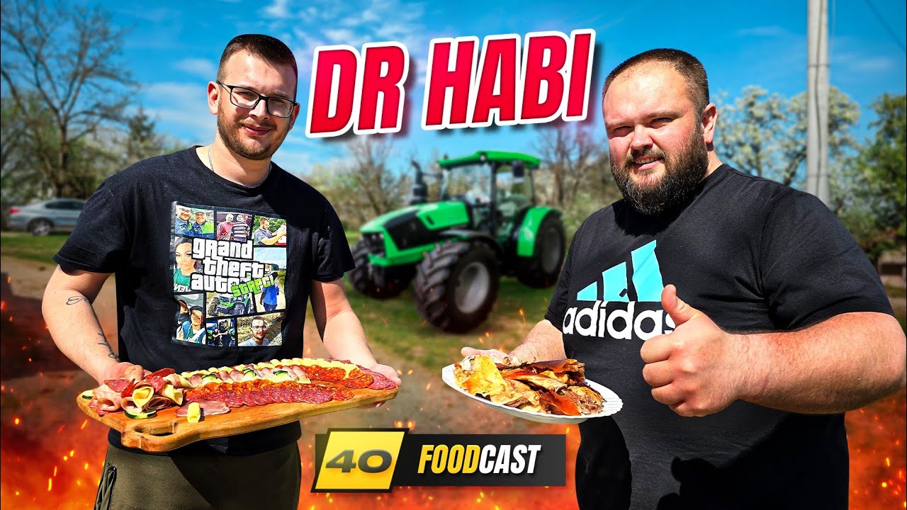 MOŽE LI SE LEPO i BOGATO ŽIVETI na SELU u DANAŠNjE VREME ??? FoodCast 40 - DARIO HABIJANEC