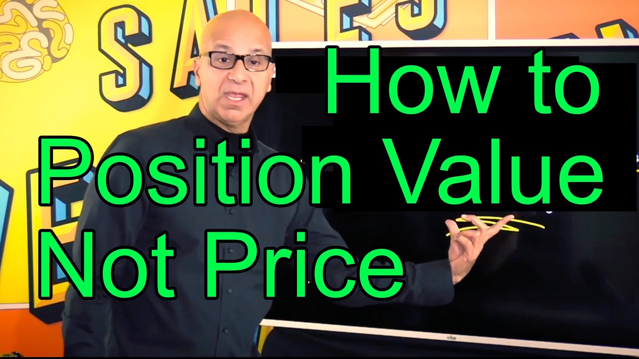 Positioning Value Over Price | Selling on Value, Not Pricing | #masterclass #valuebasedselling