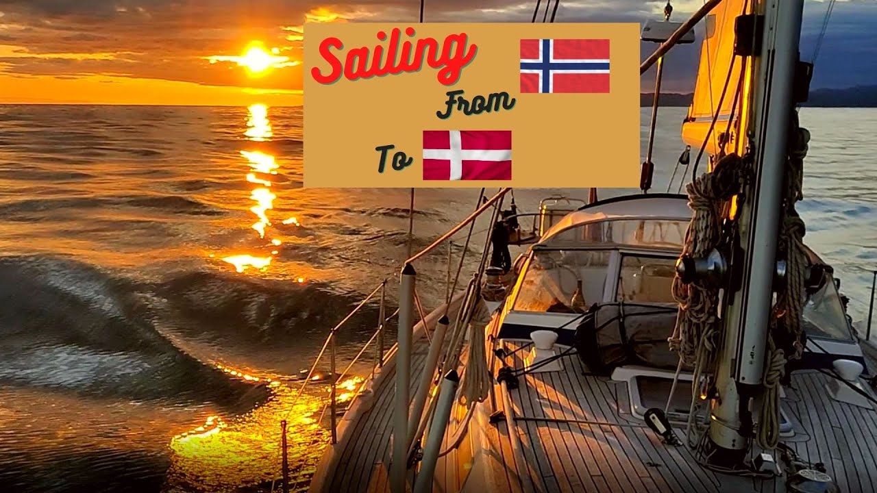 Sailing from Norway to Denmark