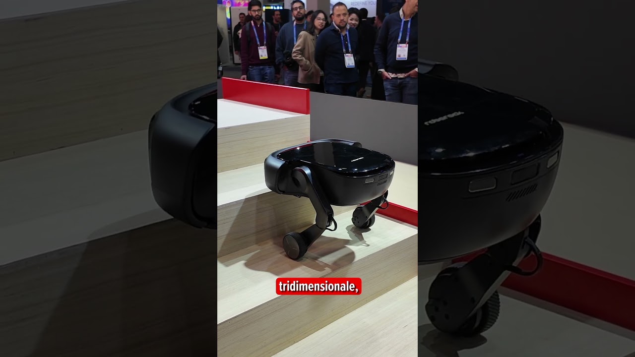 Il robot che sale (e pulisce) le scale: incredibile Roborock Saros Rover