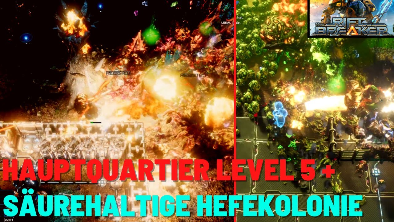 Level 5 Hauptquartier + Hefekolonie ! in The Riftbreaker Story auf Normal Deutsch/German Ep.2