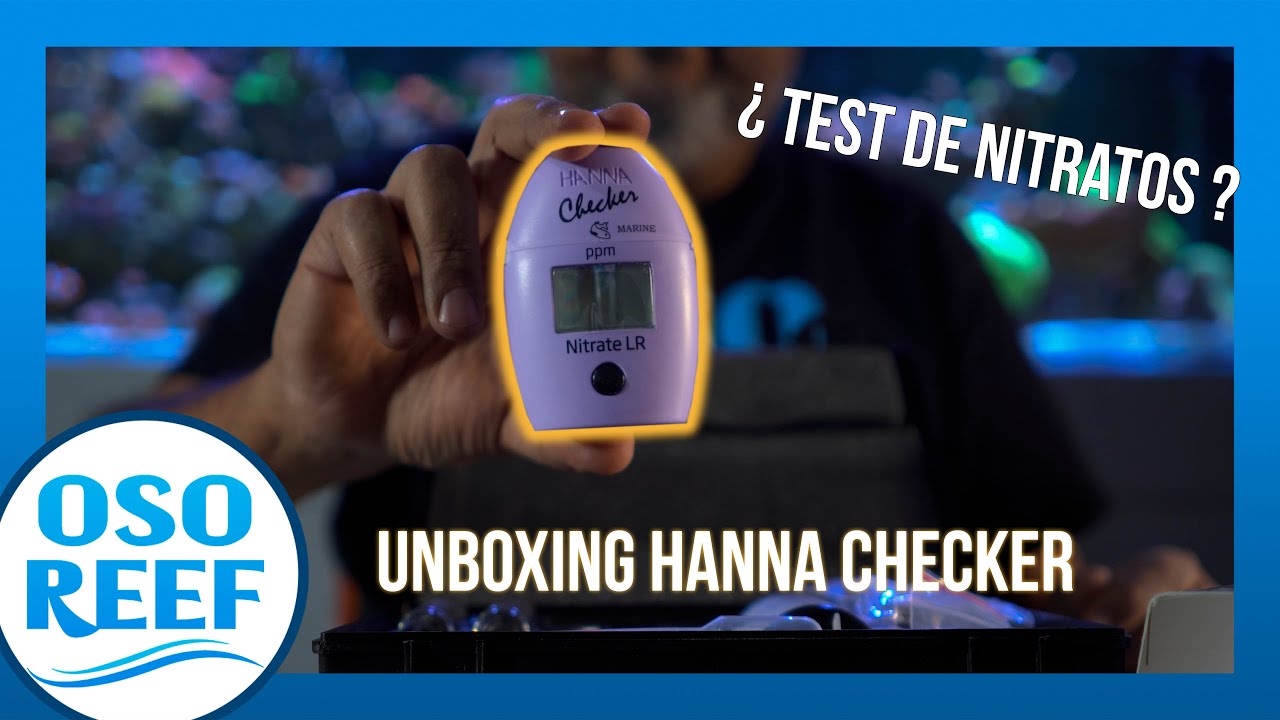 Unboxing TEST de NITRATOS HANNA vs Salifert