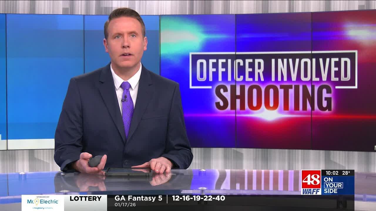 Man dead after officer-involved shooting in Marshall County