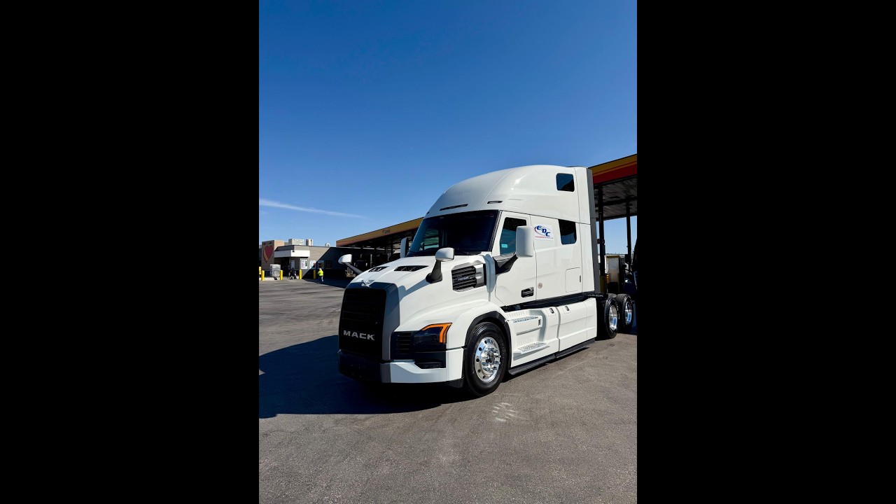 Brand New 2026 Mack Pinnacle – Wash, Fuel, and First Drive!