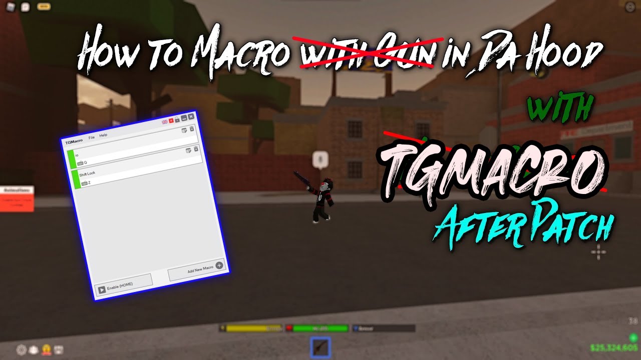 Shift Lock Macro with TGMacro | Tutorial 2023