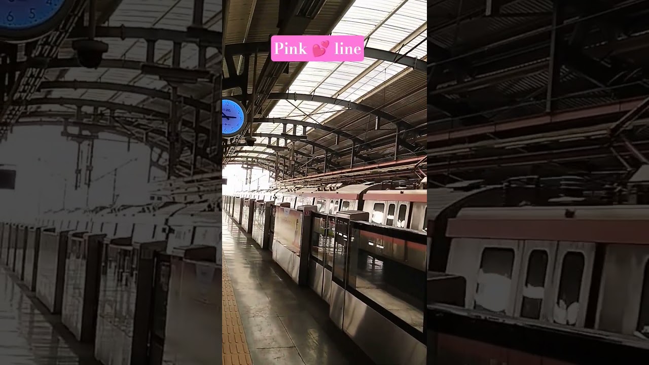 Pink 💕 line Metro 👌👌