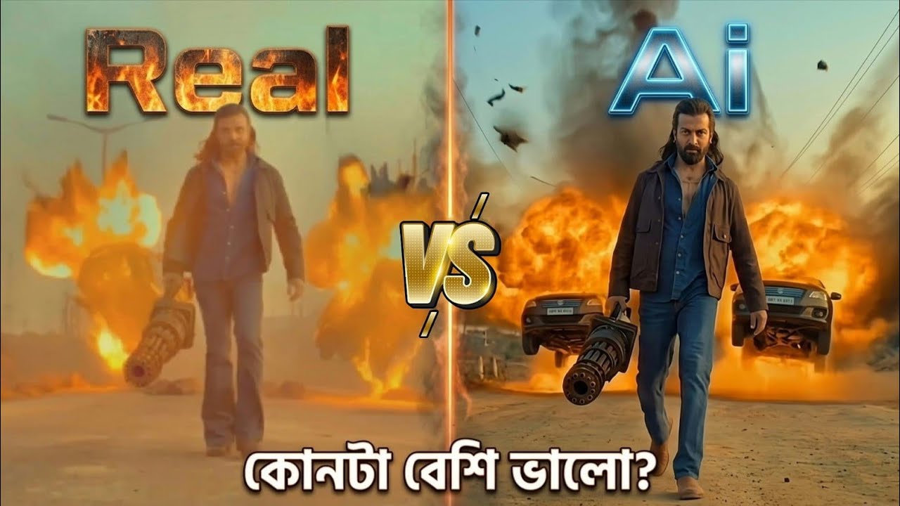 Ai দিয়ে Shakib Khan Prince Movie এর মতো ভিডিও বানাবেন কিভাবে | AI Cinematic Video Tutorial